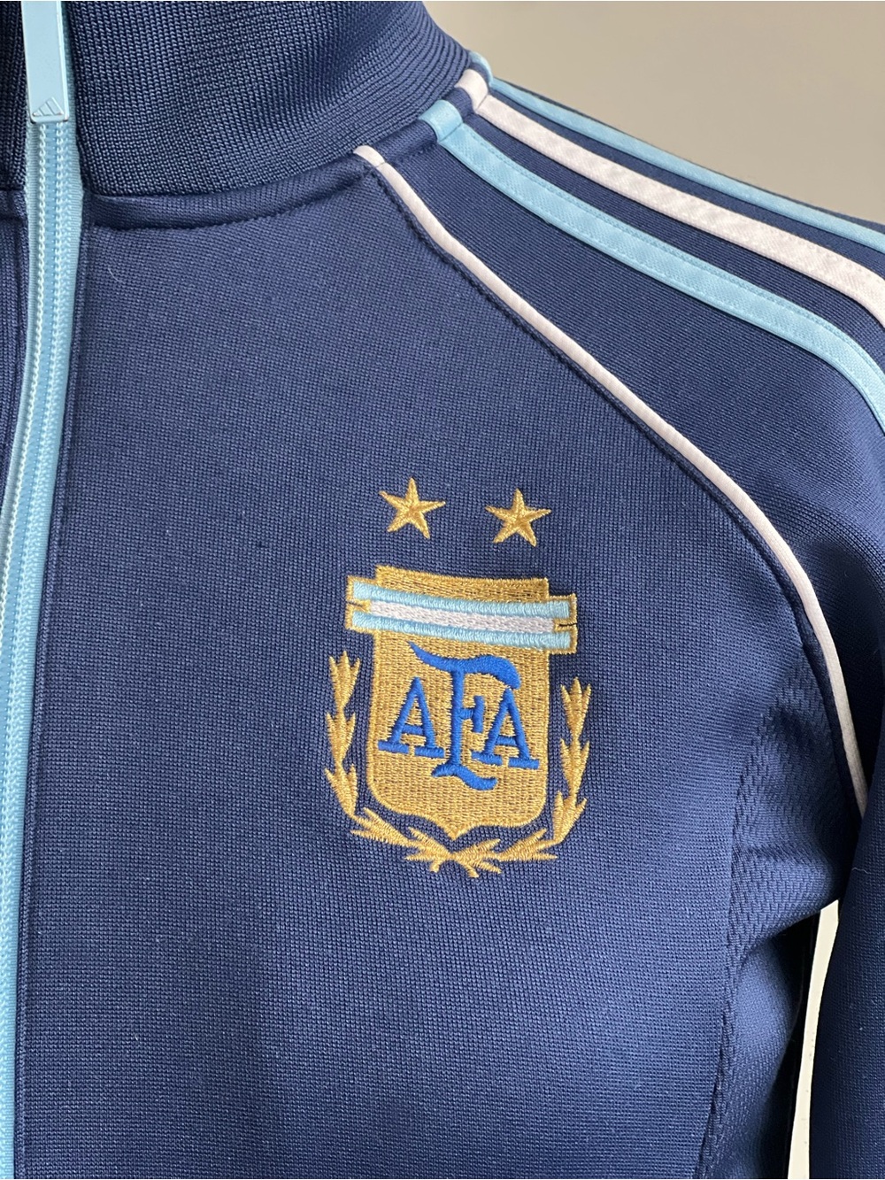 Vintage adidas Argentina Soccer Track Jacket EUC - Picture 2 of 7